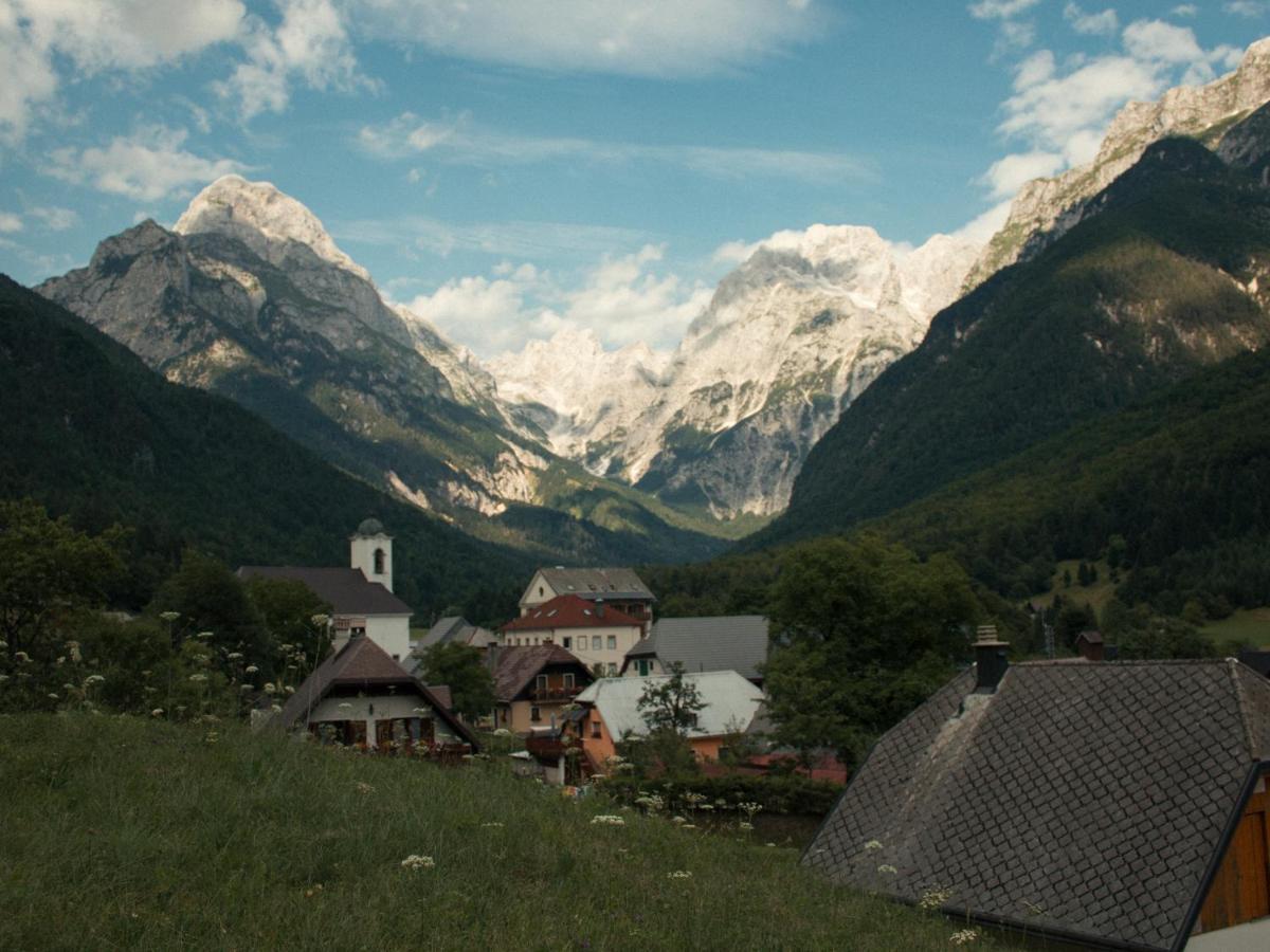Gorska Roza Bed & Breakfast Log pod Mangartom Eksteriør bilde